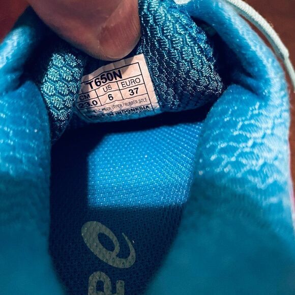 ASICS GEL-Nimbus 18 Methyl Blue Purple White Womens Running Shoes Rare Find - Picture 9 of 16